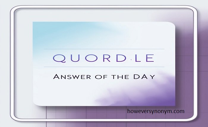 quordle answer today